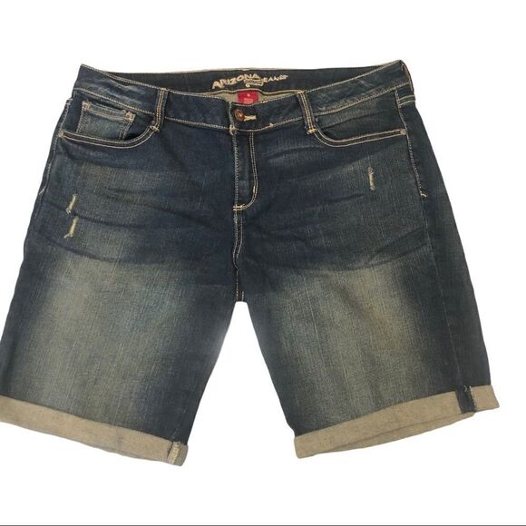 ARIZONA JEAN SHORTS, Blue Size 13 - Picture 1 of 7